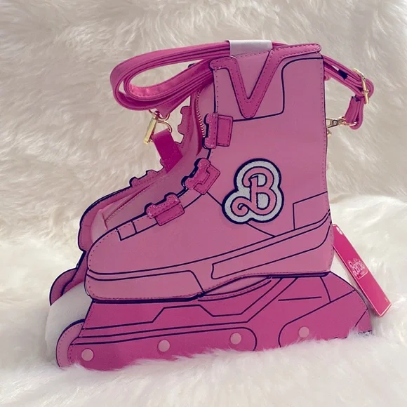 Barbie Loungefly AMC Exclusive Roller Skate Crossbody Bag LE 1000 - Picture 13 of 15